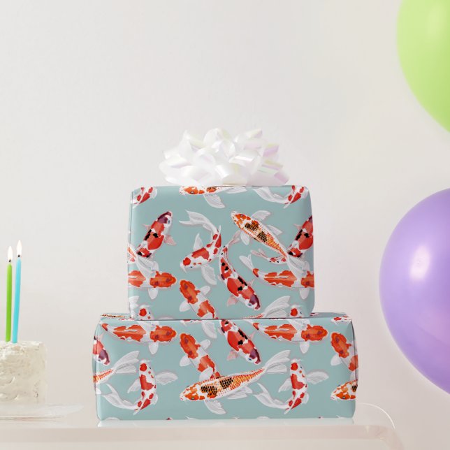 Koi Wrapping Paper (Party Gifts)