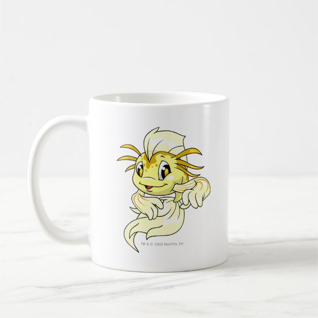 Koi Yellow Coffee Mug (Left)