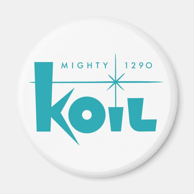 KOIL radio magnet (Front)
