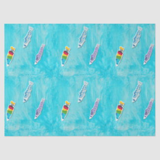 Koinobori tissue paper