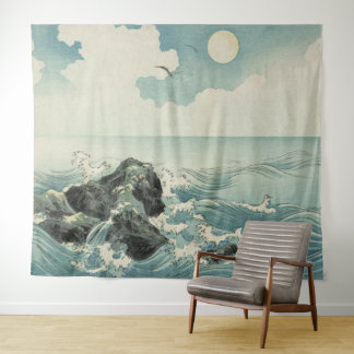 Kojima Great Wave Japanese Tapestry