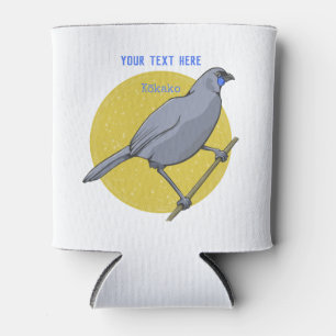 Kokako Nz Bird Can Cooler