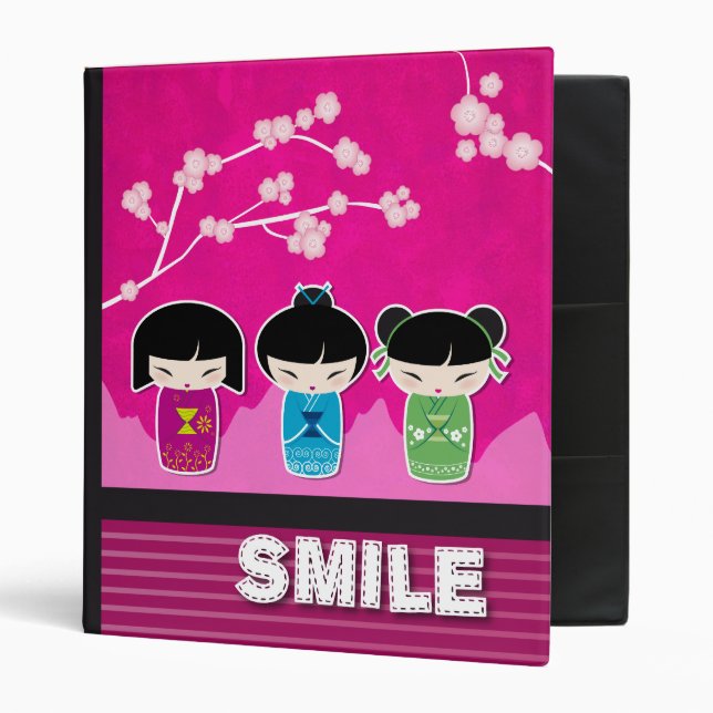 Kokeshi binder (Front/Inside)