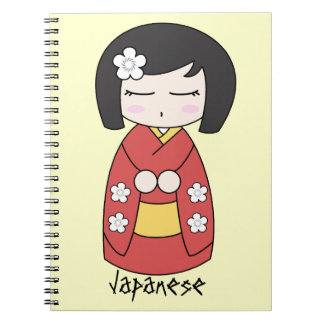Kokeshi Doll Notebook