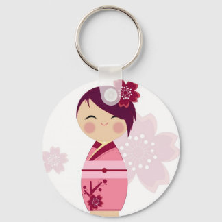 Kokeshi Keychain