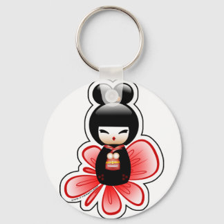 kokeshi-mickey-sfondo-t keychain