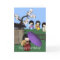 Kokeshi Sakura Dolls Happy Birthday Card