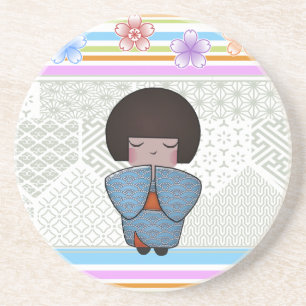 kokeshi seigai coaster