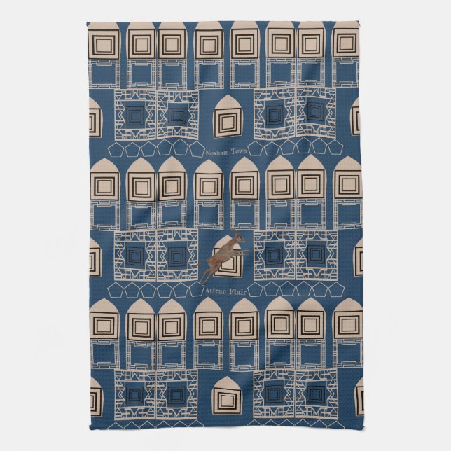 Kökhandduk Noxham Town, Atirac Flair Kitchen Towel (Vertical)