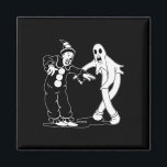 Koko The Clown And Ghost Dancing  Magnet<br><div class="desc">Koko The Clown And Ghost Dancing</div>