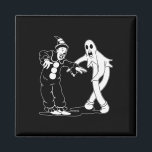 Koko The Clown And Ghost Dancing  Magnet<br><div class="desc">Koko The Clown And Ghost Dancing</div>