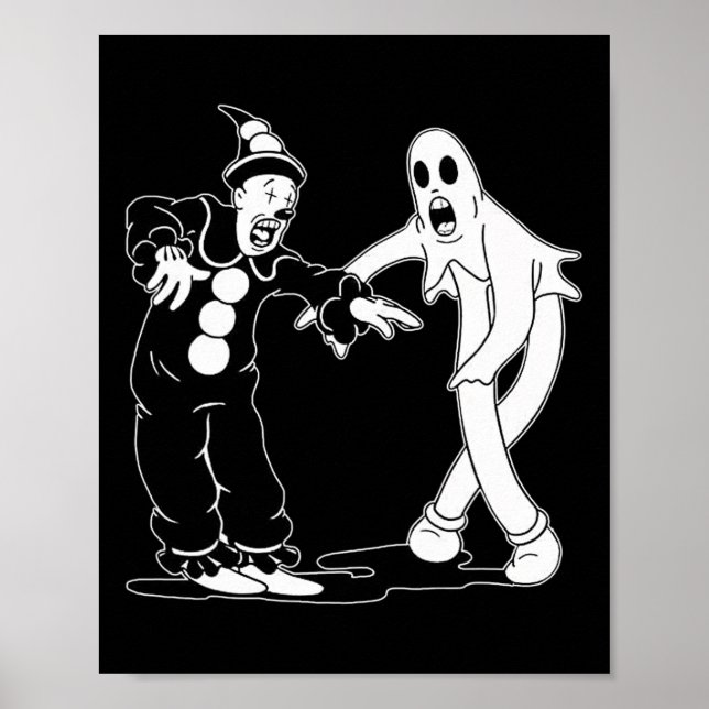Koko The Clown And Ghost Dancing  Poster (Front)