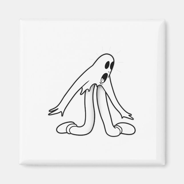 Koko The Clown Ghost Dancing Split  Magnet (Front)