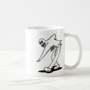 Koko The Clown Ghost Glitch Dancing  Coffee Mug