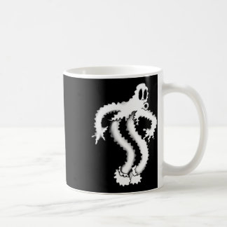 Koko The Clown Ghost Shaky Spooky Blackwork  Coffee Mug