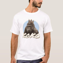 Koko The Gorilla Wearing Crown