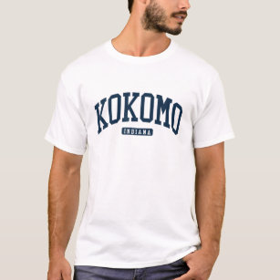 Kokomo Indiana IN College University Style Navy T-Shirt