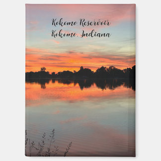 Kokomo Reservoir Sunset Magnet – Kokomo, Indiana