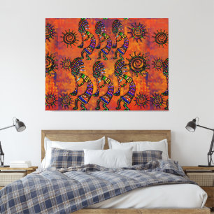Kokopelli Art  Canvas Print