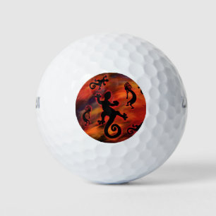 Kokopelli Art Golf Balls