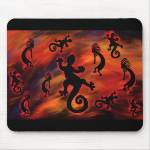 Kokopelli Art Mouse Pad