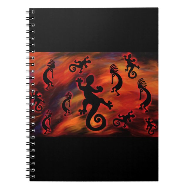 Kokopelli Art Notebook (Front)