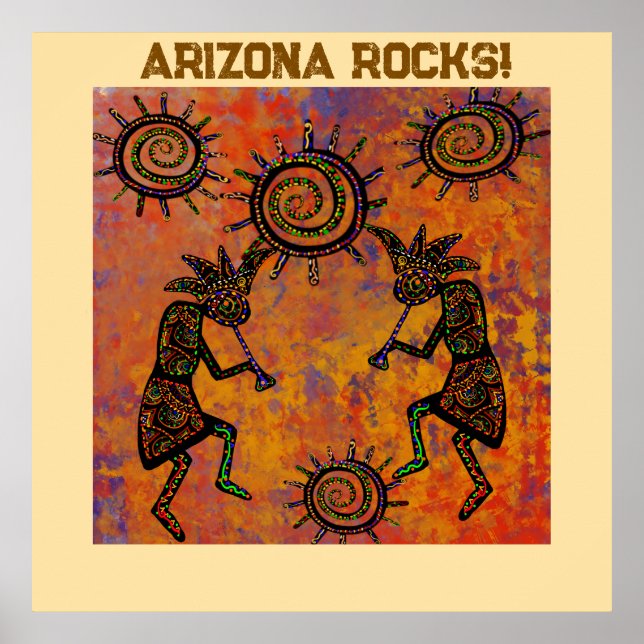 Kokopelli Art  Poster (Front)