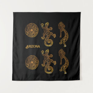 Kokopelli Art Tapestry