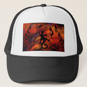 Kokopelli Art Trucker Hat