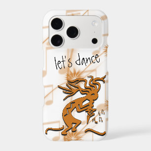 Kokopelli avec des notes de musique œuvre d'art