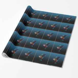 Kokopelli Blues Music Wrapping Paper