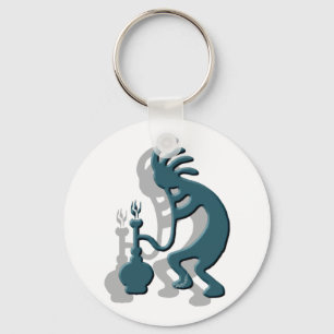 Kokopelli Bong Keychain
