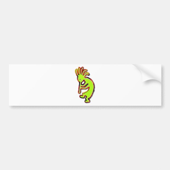 Kokopelli Bumper Sticker (Front)