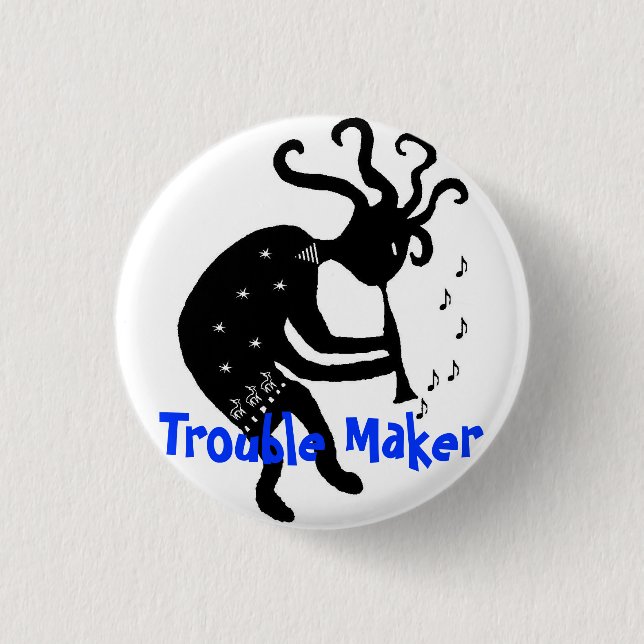 Kokopelli Button (Front)