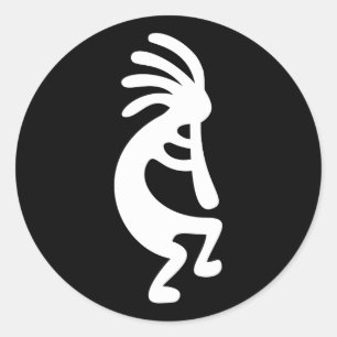 Kokopelli Classic Round Sticker
