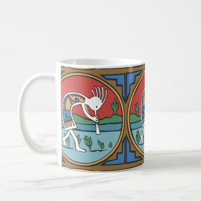 Kokopelli Coffee Mug (Left)