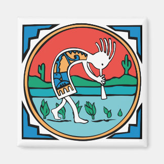 Kokopelli Colour Magnet