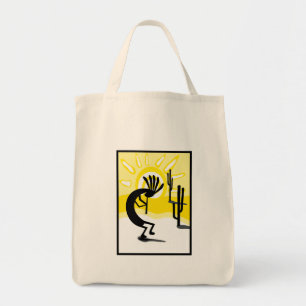Kokopelli Désert Deux Sacs fourre-tout Cactus