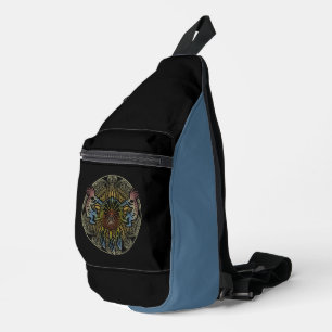 Kokopelli Duo - Man In The Maze - Dreamcatcher 1 Sling Bag