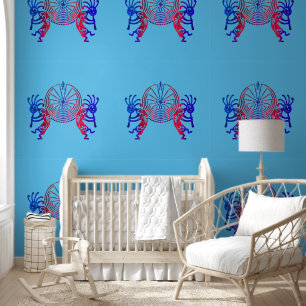 Kokopelli Duo - Man In The Maze - Symbols 1a Wallpaper