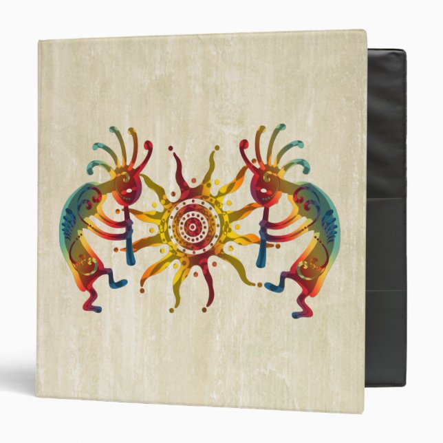 KOKOPELLI DUO SUN + your ideas Binder (Front/Inside)