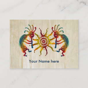 KOKOPELLI DUO SUN + your ideas Business Card