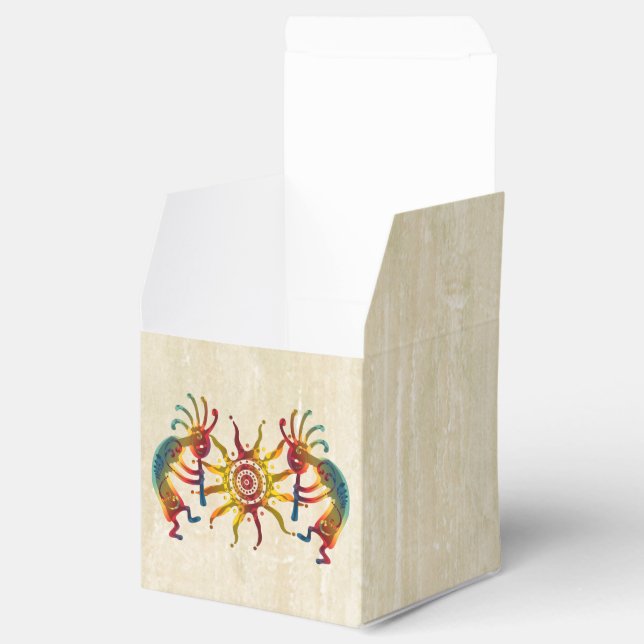 KOKOPELLI DUO SUN + your ideas Favor Box (Opened)