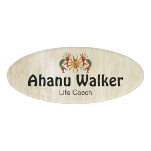 KOKOPELLI DUO SUN + your ideas Name Tag
