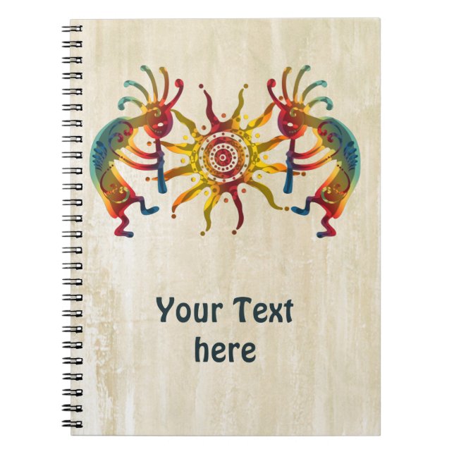 KOKOPELLI DUO SUN + your ideas Notebook (Front)