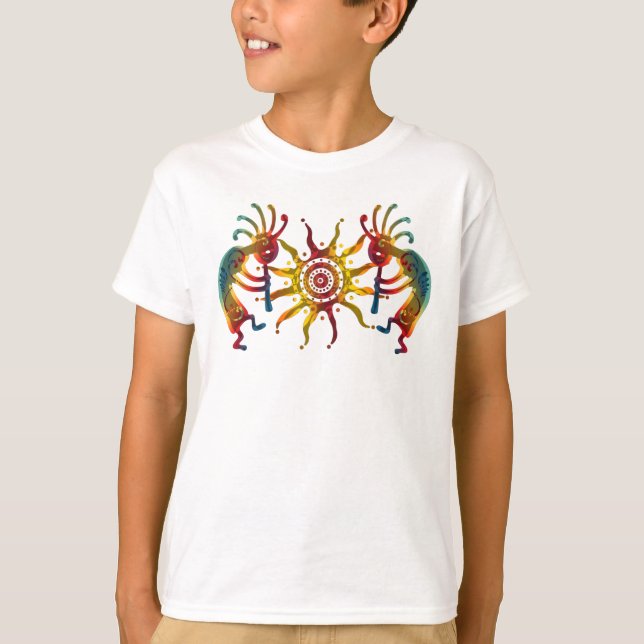 KOKOPELLI DUO SUN + your ideas T-Shirt (Front)