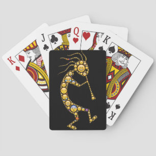 Kokopelli emoji art magical icons playing cards