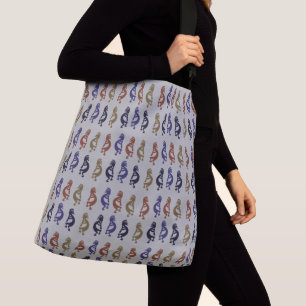 Kokopelli Group of Flute Playing Figures Tote Bag