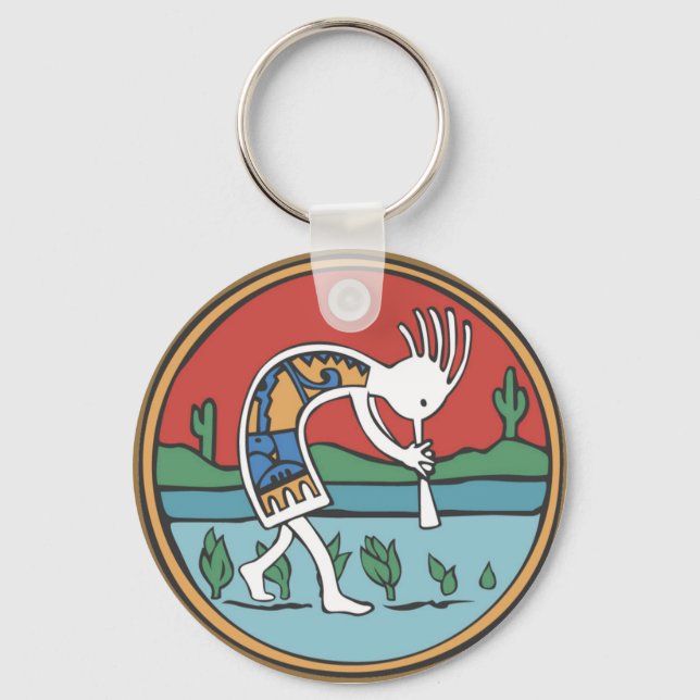 Kokopelli Keychain (Front)