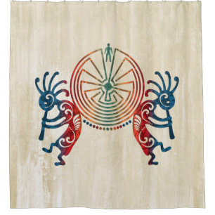 KOKOPELLI / MAN IN THE MAZE coloured + your ideas